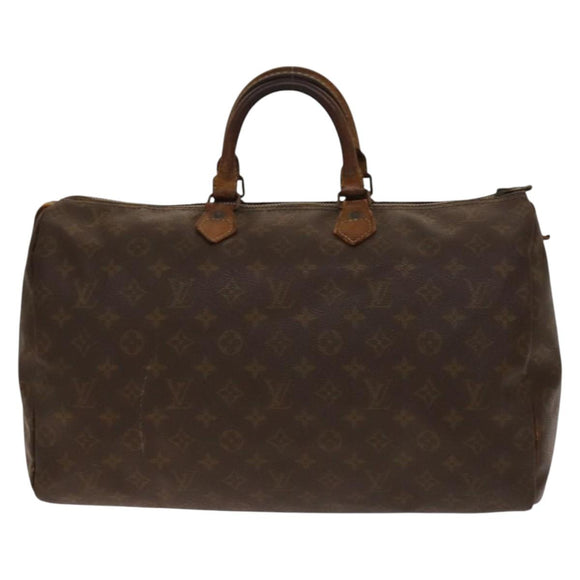 LOUIS VUITTON Monogram Speedy 40 Hand Bag M41522 LV Auth 135172