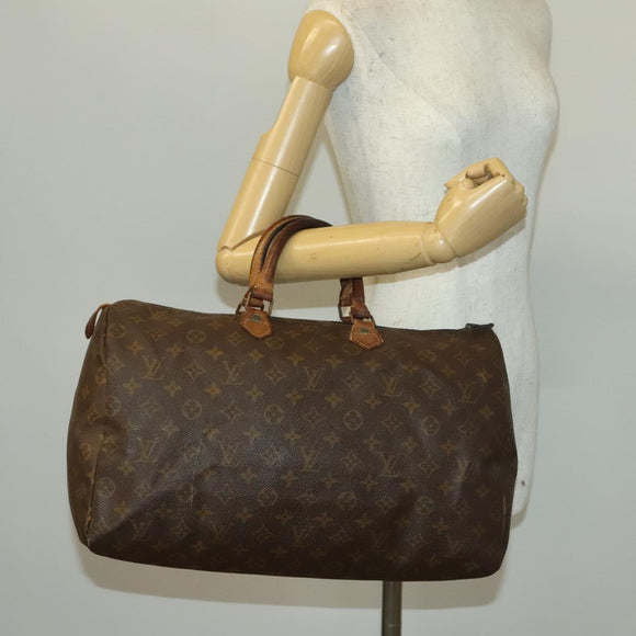 LOUIS VUITTON Monogram Speedy 40 Hand Bag M41522 LV Auth 135172