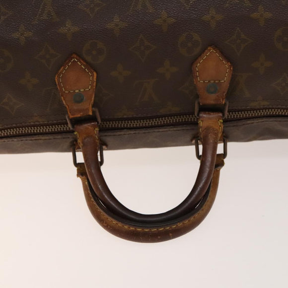 LOUIS VUITTON Monogram Speedy 40 Hand Bag M41522 LV Auth 135172