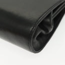 GUCCI Shoulder Bag Leather Black Gold 005 406 0284 Auth 135176-15