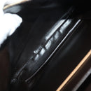 CELINE Macadam Canvas Shoulder Bag PVC Beige Gold Auth 135181-23