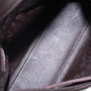 GUCCI Shoulder Bag Nylon Brown Silver 001 3017 Auth 135184-18