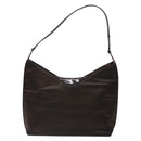 GUCCI Shoulder Bag Nylon Brown Silver 001 3017 Auth 135184-2