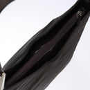 GUCCI Shoulder Bag Nylon Brown Silver 001 3017 Auth 135184-6