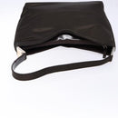 GUCCI Shoulder Bag Nylon Brown Silver 001 3017 Auth 135184-7