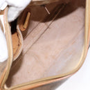 GUCCI Micro GG Supreme Shoulder Bag PVC Beige Gold 001 14 0412 Auth 135185-11