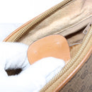 GUCCI Micro GG Supreme Shoulder Bag PVC Beige Gold 001 14 0412 Auth 135185-12