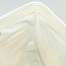 Salvatore Ferragamo Gancini Shoulder Bag Canvas Pink Gold Auth 135187-17