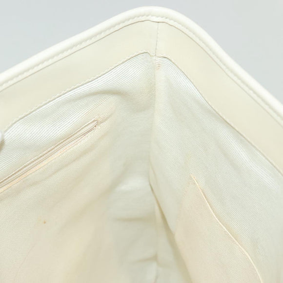 Salvatore Ferragamo Gancini Shoulder Bag Canvas Pink Gold Auth 135187