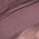 HERMES Fourre Tout MM Hand Bag Canvas Brown Auth 135190-16