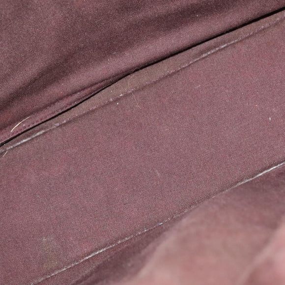 HERMES Fourre Tout MM Hand Bag Canvas Brown Auth 135190