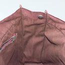 HERMES Fourre Tout MM Hand Bag Canvas Brown Auth 135190-17