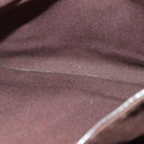 HERMES Fourre Tout MM Hand Bag Canvas Brown Auth 135190-20