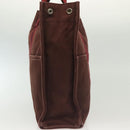 HERMES Fourre Tout MM Hand Bag Canvas Brown Auth 135190-4