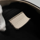 GUCCI Tote Bag Leather Ivory Gold 189835 Auth 135191-17