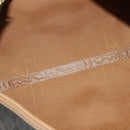 Christian Dior Honeycomb Canvas Boston Bag PVC Black Gold Auth 135192-11