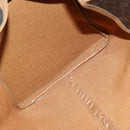 Christian Dior Honeycomb Canvas Boston Bag PVC Black Gold Auth 135192-19