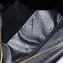 GUCCI Shoulder Bag Leather Black Gold 001 3444 1650 Auth 135195-17