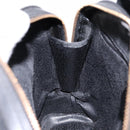 GUCCI Shoulder Bag Leather Black Gold 001 3444 1650 Auth 135195-19