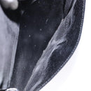 GUCCI Shoulder Bag Leather Black Gold 001 3444 1650 Auth 135195-21