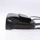 GUCCI Shoulder Bag Leather Black Gold 001 3444 1650 Auth 135195-4
