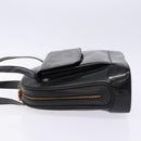 GUCCI Shoulder Bag Leather Black Gold 001 3444 1650 Auth 135195-5