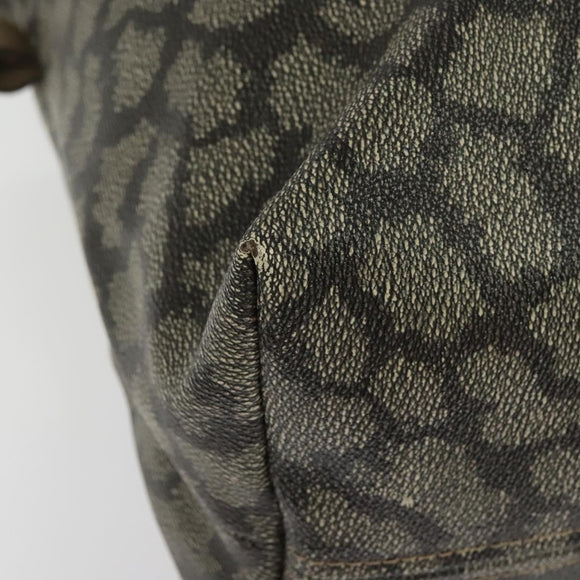 SAINT LAURENT Tote Bag Leather Gray Auth 135196