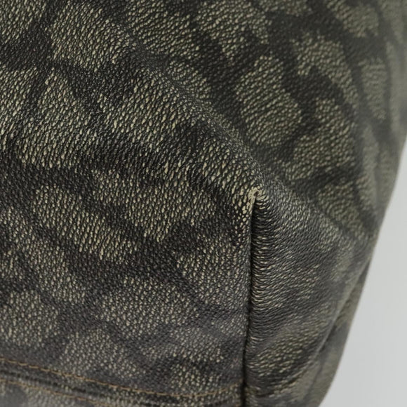 SAINT LAURENT Tote Bag Leather Gray Auth 135196