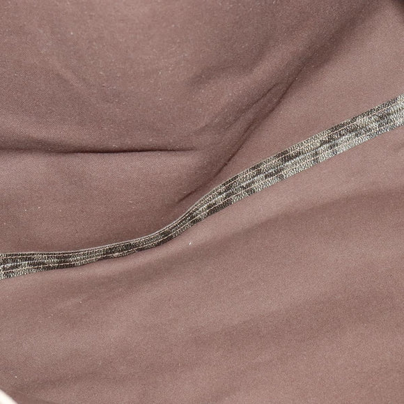 SAINT LAURENT Tote Bag Leather Gray Auth 135196