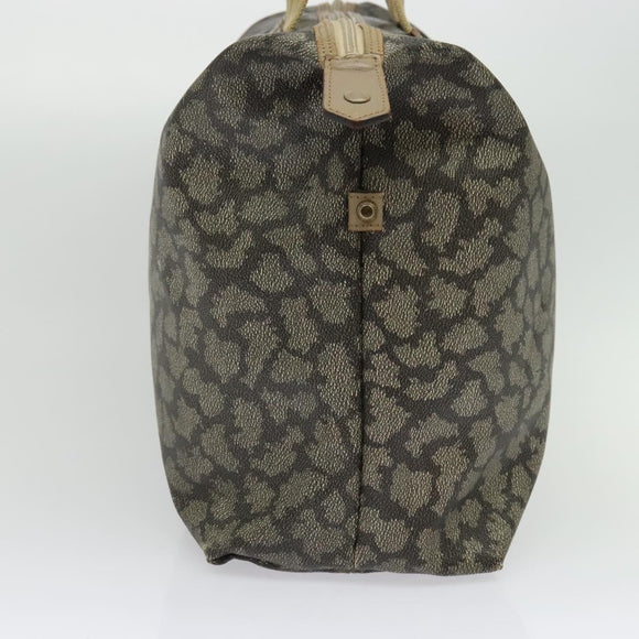 SAINT LAURENT Tote Bag Leather Gray Auth 135196