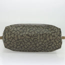 SAINT LAURENT Tote Bag Leather Gray Auth 135196-5