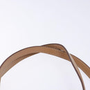 CELINE Macadam Canvas Tote Bag PVC Leather White Gold Auth 135197-8