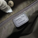 Christian Dior Trotter Canvas Hand Bag Khaki Auth 135198-16