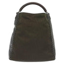 Christian Dior Trotter Canvas Hand Bag Khaki Auth 135198-3