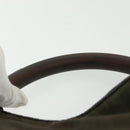 Christian Dior Trotter Canvas Hand Bag Khaki Auth 135198-9