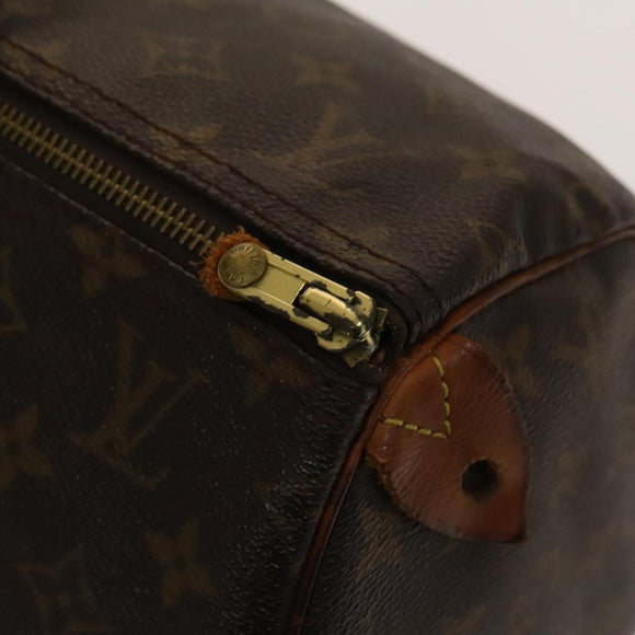 LOUIS VUITTON Monogram Speedy 40 Hand Bag M41522 LV Auth 135202