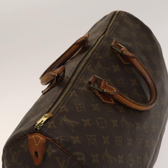 LOUIS VUITTON Monogram Speedy 40 Hand Bag M41522 LV Auth 135202