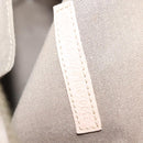 FENDI Zucchino Canvas Hand Bag Beige Gold Auth 135203-11