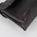 BOTTEGA VENETA Hand Bag Leather Brown Auth 135208V-8