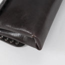 BOTTEGA VENETA Hand Bag Leather Brown Auth 135208V-16