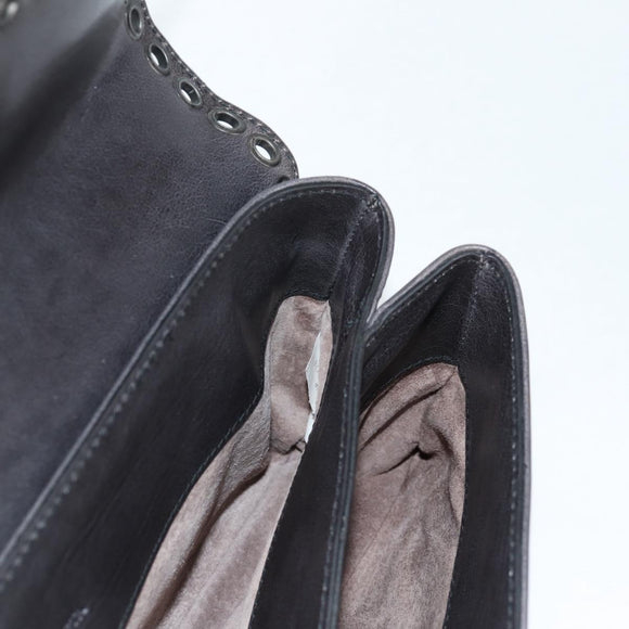 BOTTEGA VENETA Hand Bag Leather Brown Auth 135208V