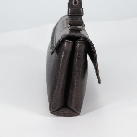 BOTTEGA VENETA Hand Bag Leather Brown Auth 135208V