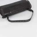 BOTTEGA VENETA Hand Bag Leather Brown Auth 135208V-7