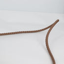 GUCCI Shoulder Bag Leather Brown Silver 268244 Auth 135212-8