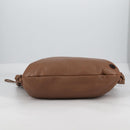 GUCCI Shoulder Bag Leather Brown Silver 268244 Auth 135212-9