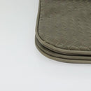 BOTTEGA VENETA INTRECCIATO Shoulder Bag Leather outlet Gray Auth 135216-9