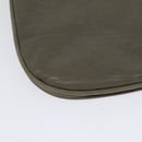 BOTTEGA VENETA INTRECCIATO Shoulder Bag Leather outlet Gray Auth 135216-15