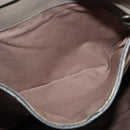 BOTTEGA VENETA INTRECCIATO Shoulder Bag Leather outlet Gray Auth 135216-20