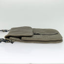 BOTTEGA VENETA INTRECCIATO Shoulder Bag Leather outlet Gray Auth 135216-3