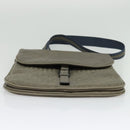 BOTTEGA VENETA INTRECCIATO Shoulder Bag Leather outlet Gray Auth 135216-5